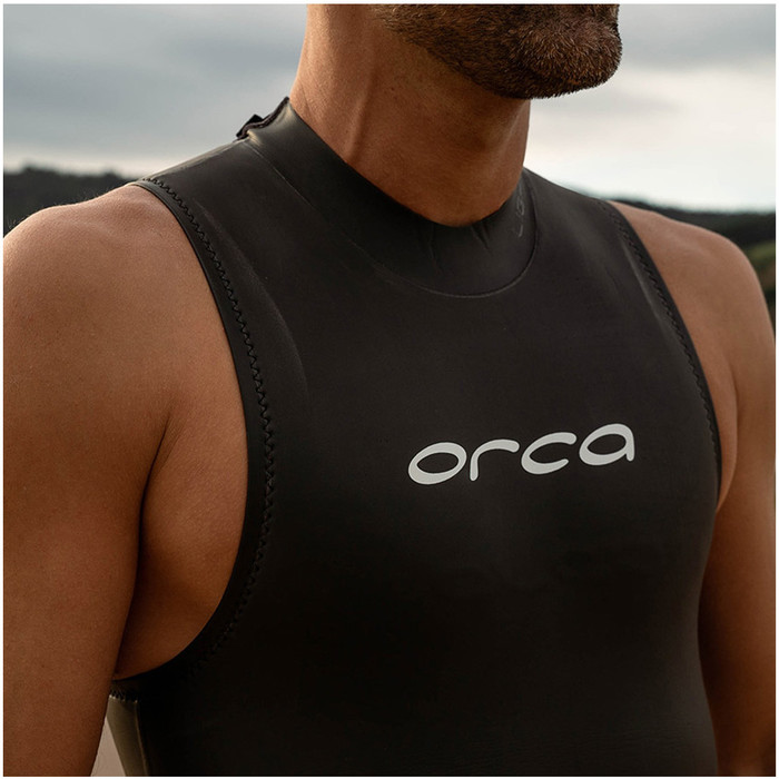 2023 Orca Mens Vitalis Light Open Water Swim Sleeveless Wetsuit NN2L0501 - Black